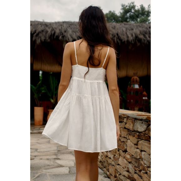 NWT ZARA BEADED MINI DRESS - Picture 8 of 11